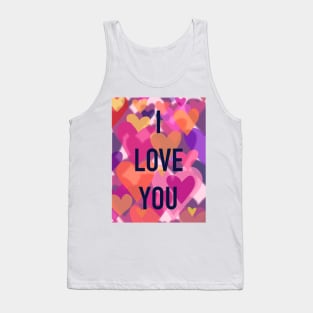 I LOVE YOU Tank Top